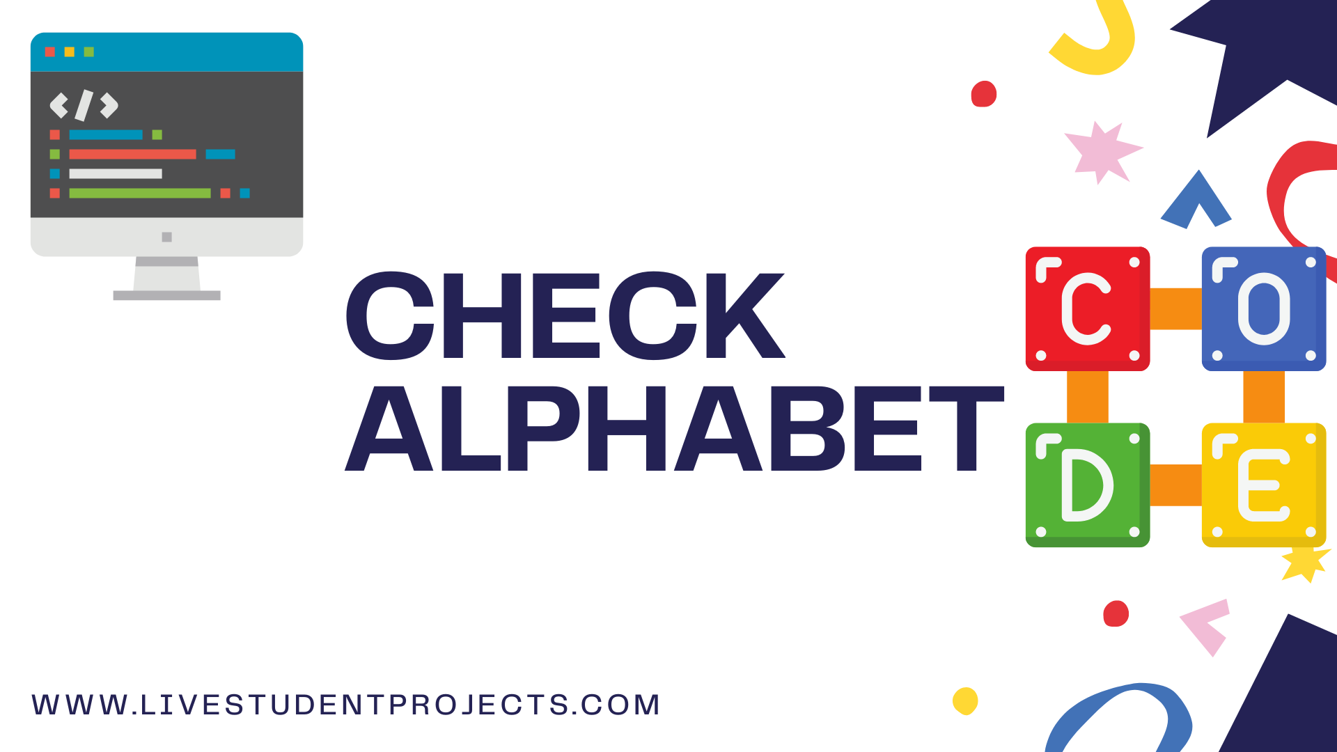 Check alphabet in python