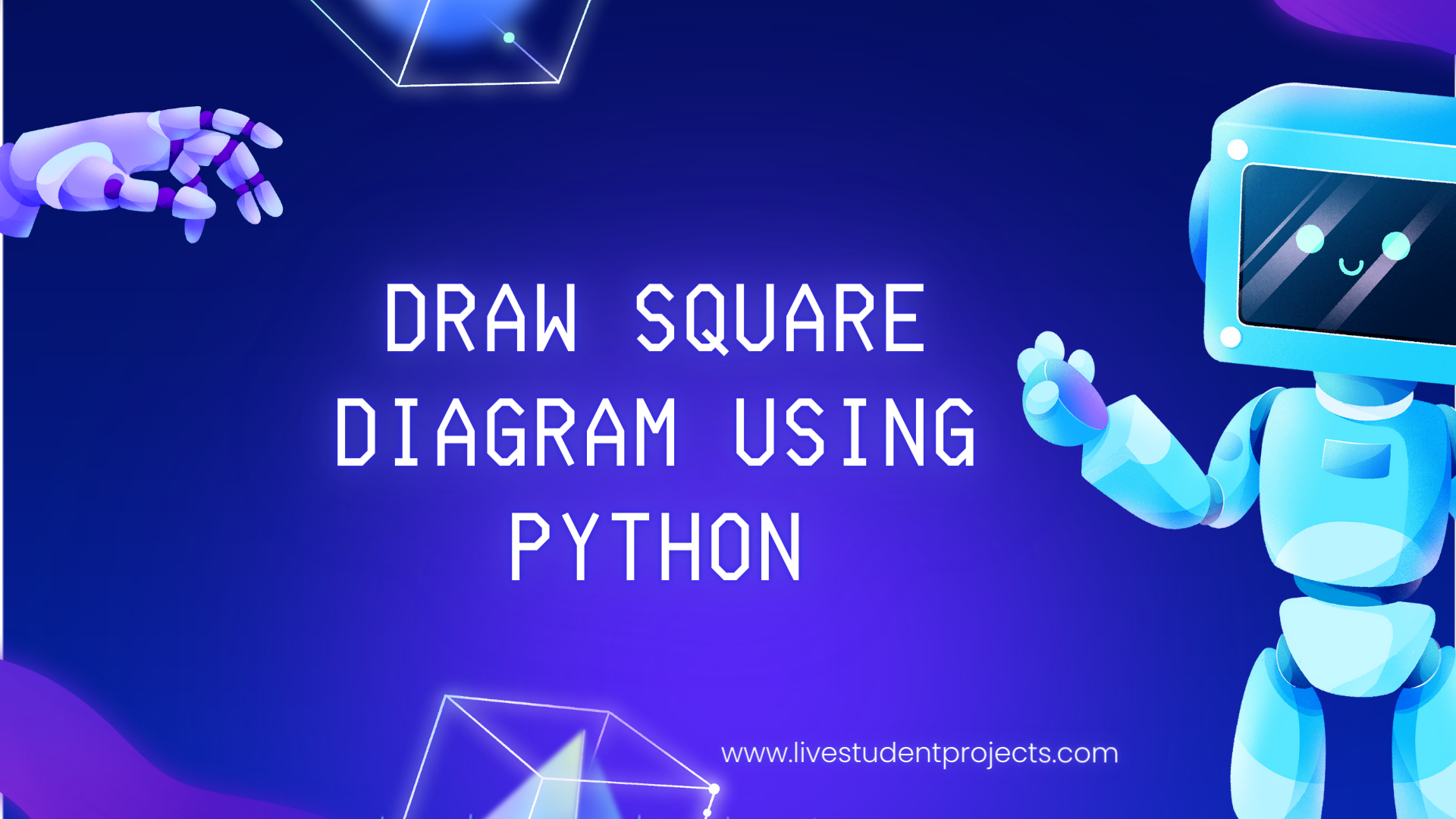 Draw Square Diagram Using Python